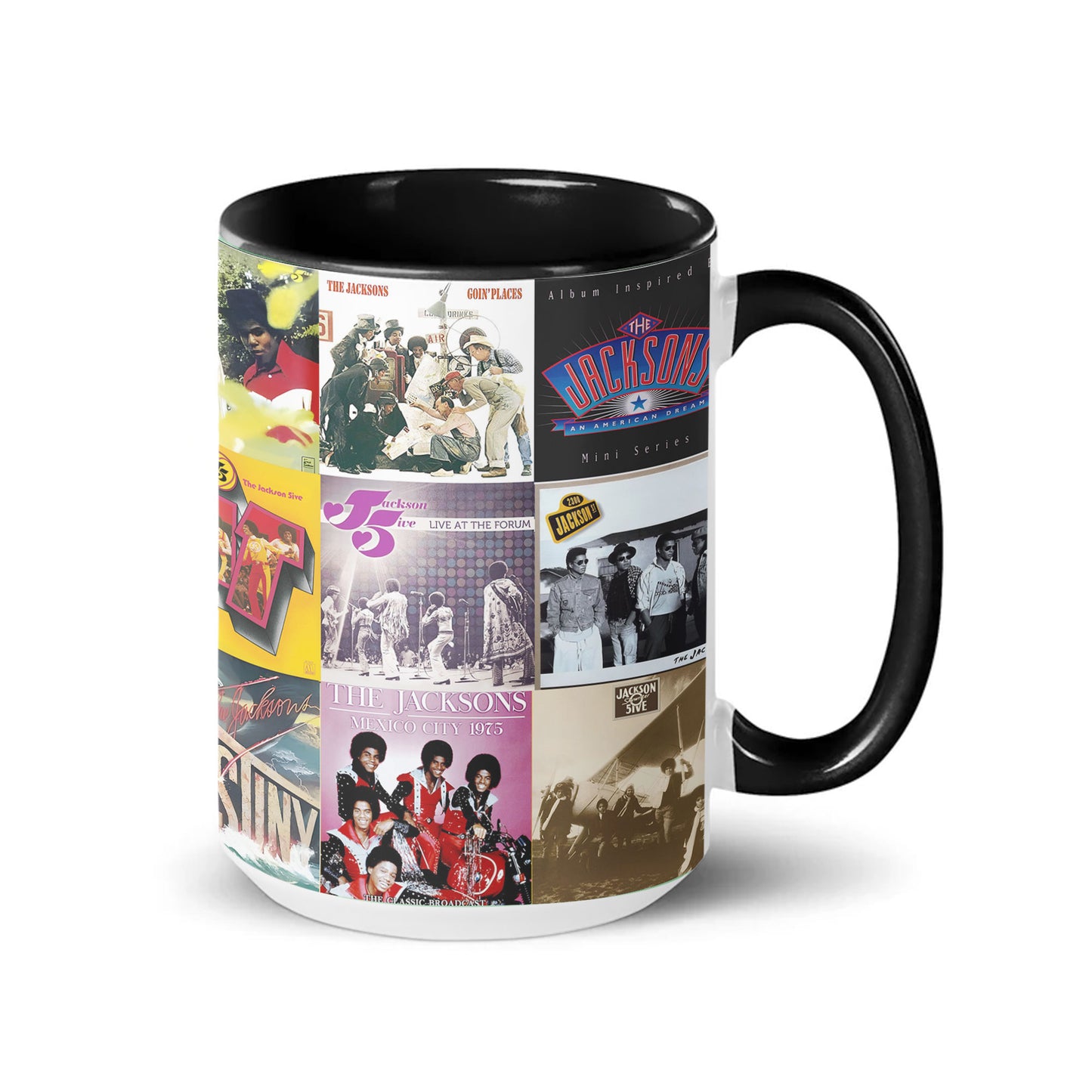 Selena Accent Mug – Iconic Album Cover Collage Tribute for Fans