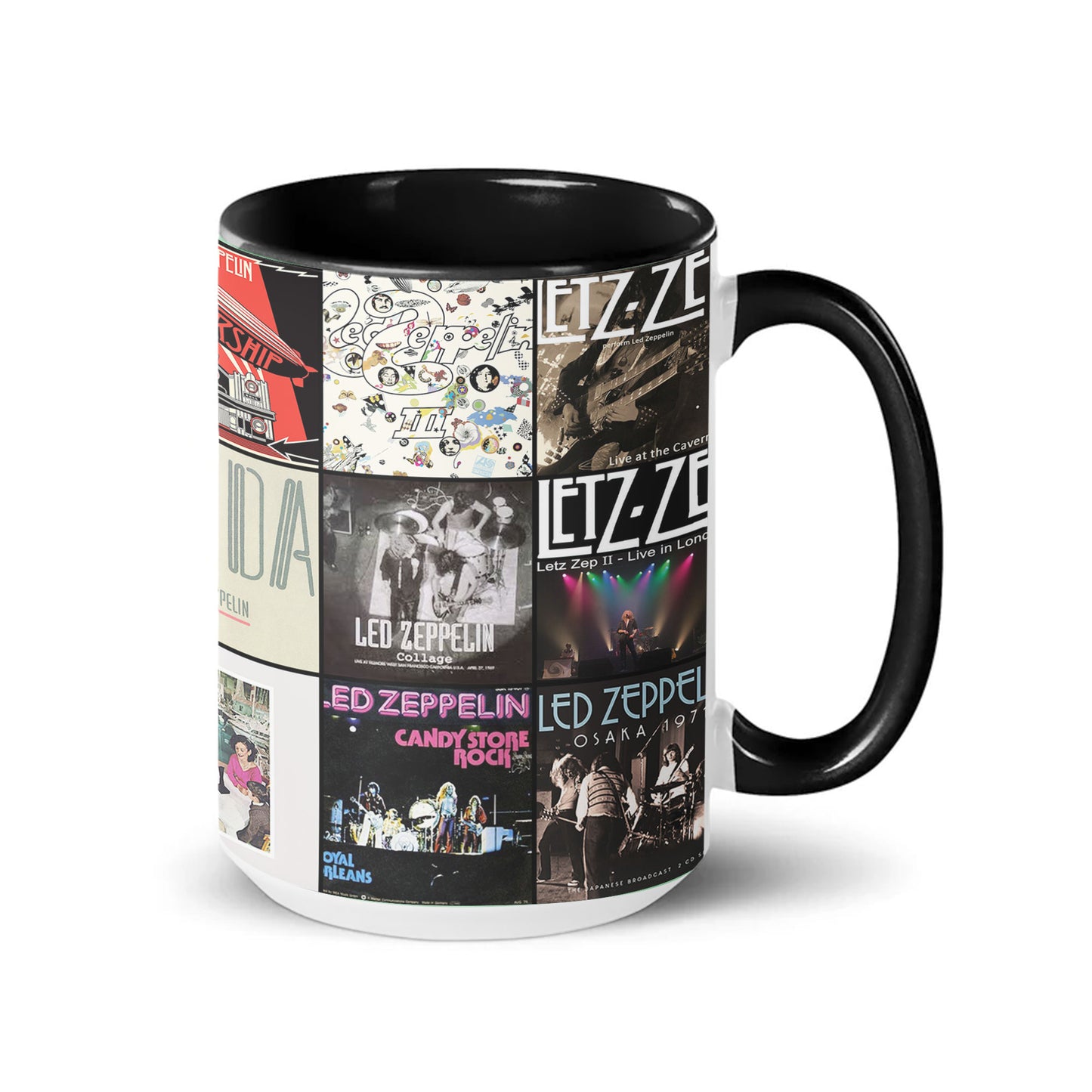 Led Zeppelin Album Art Accent Mug