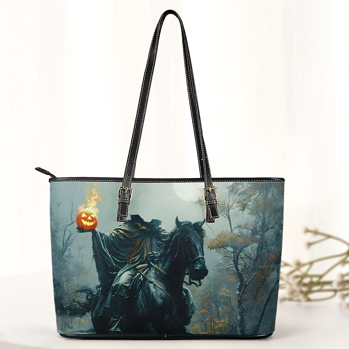 The Headless Horseman – Gothic Leather Handbag & Wallet Set