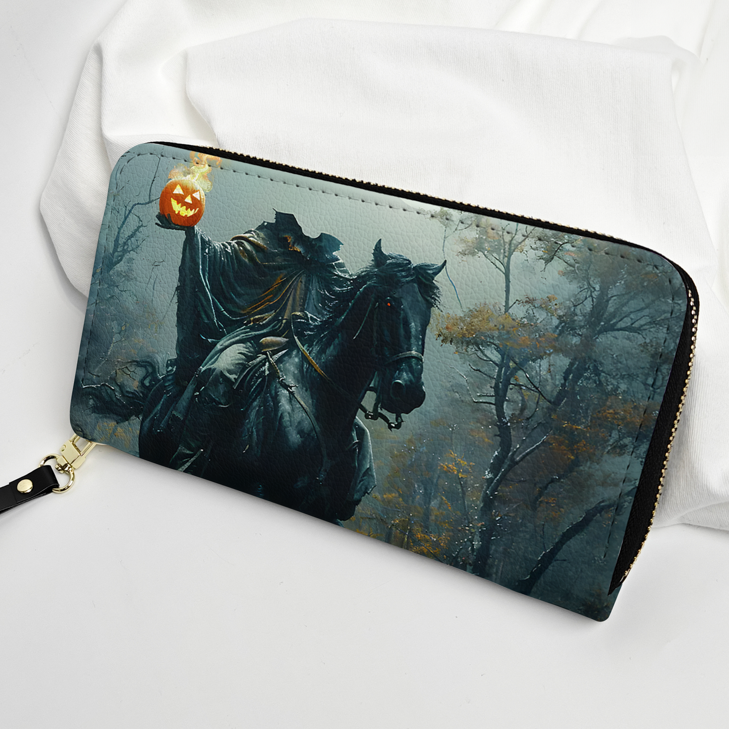 The Headless Horseman – Gothic Leather Handbag & Wallet Set