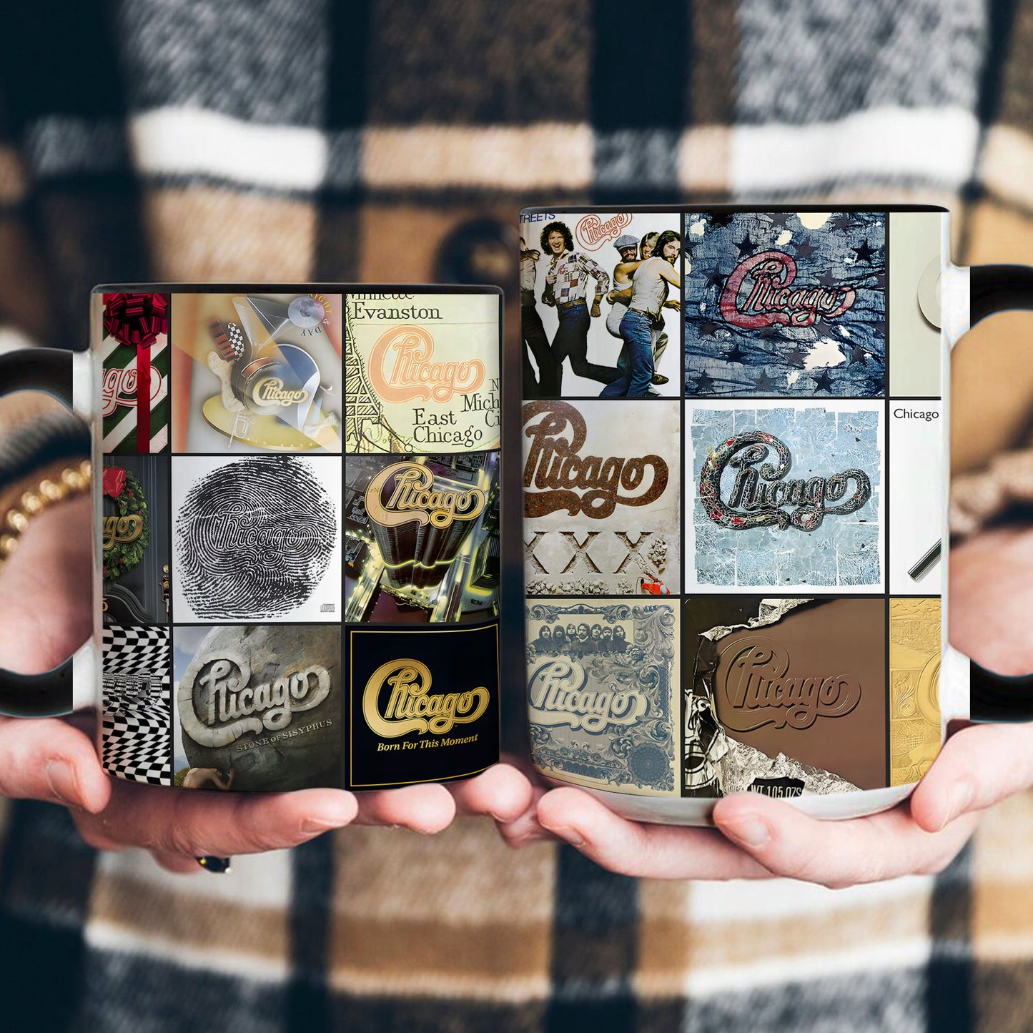 Chicago Band Album Art Accent Mug