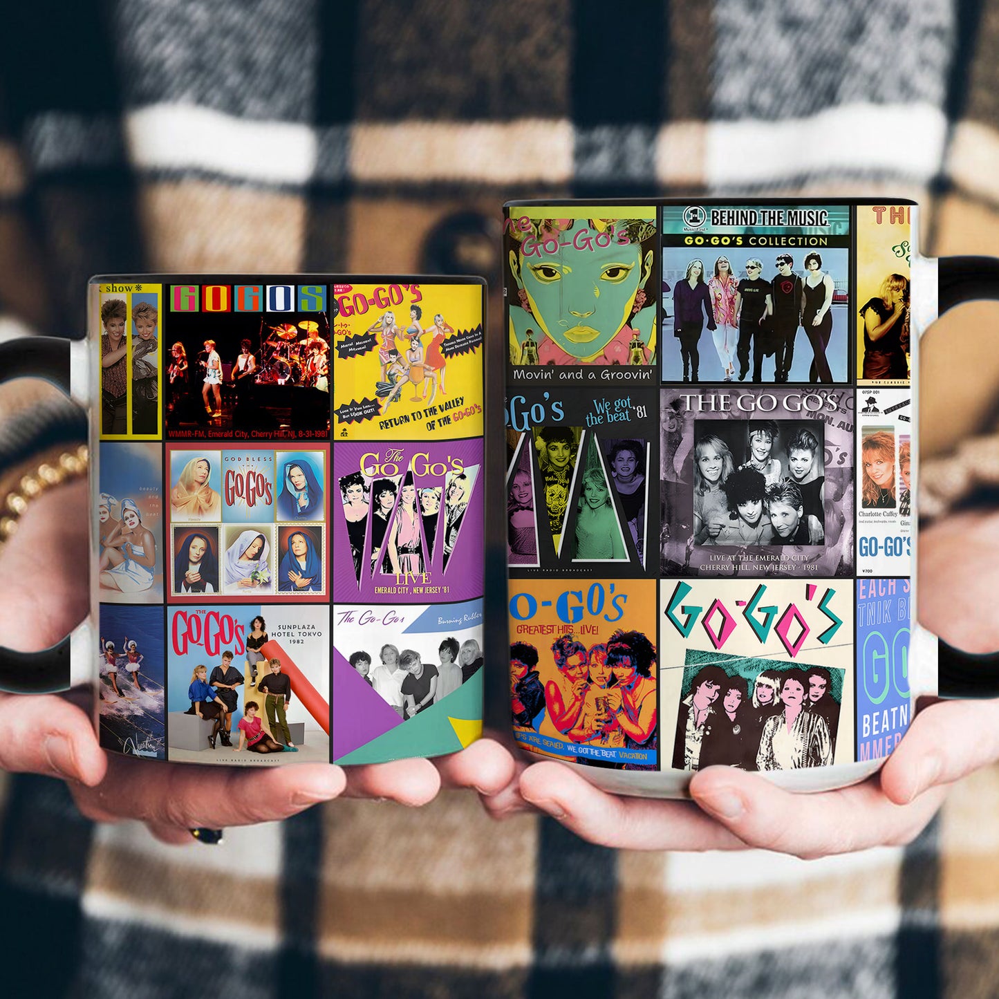 The Go-Go’s Accent Mug – Album Cover Collage Gift