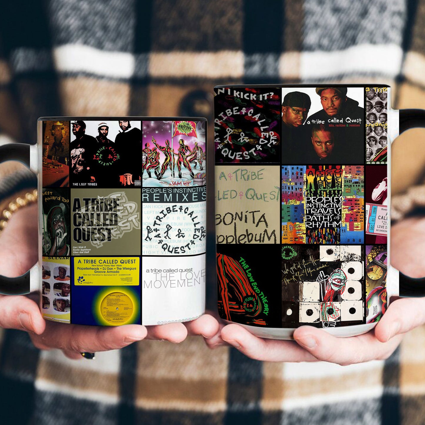 A Tribe Called Quest Accent Mug – Album Cover Collage Gift