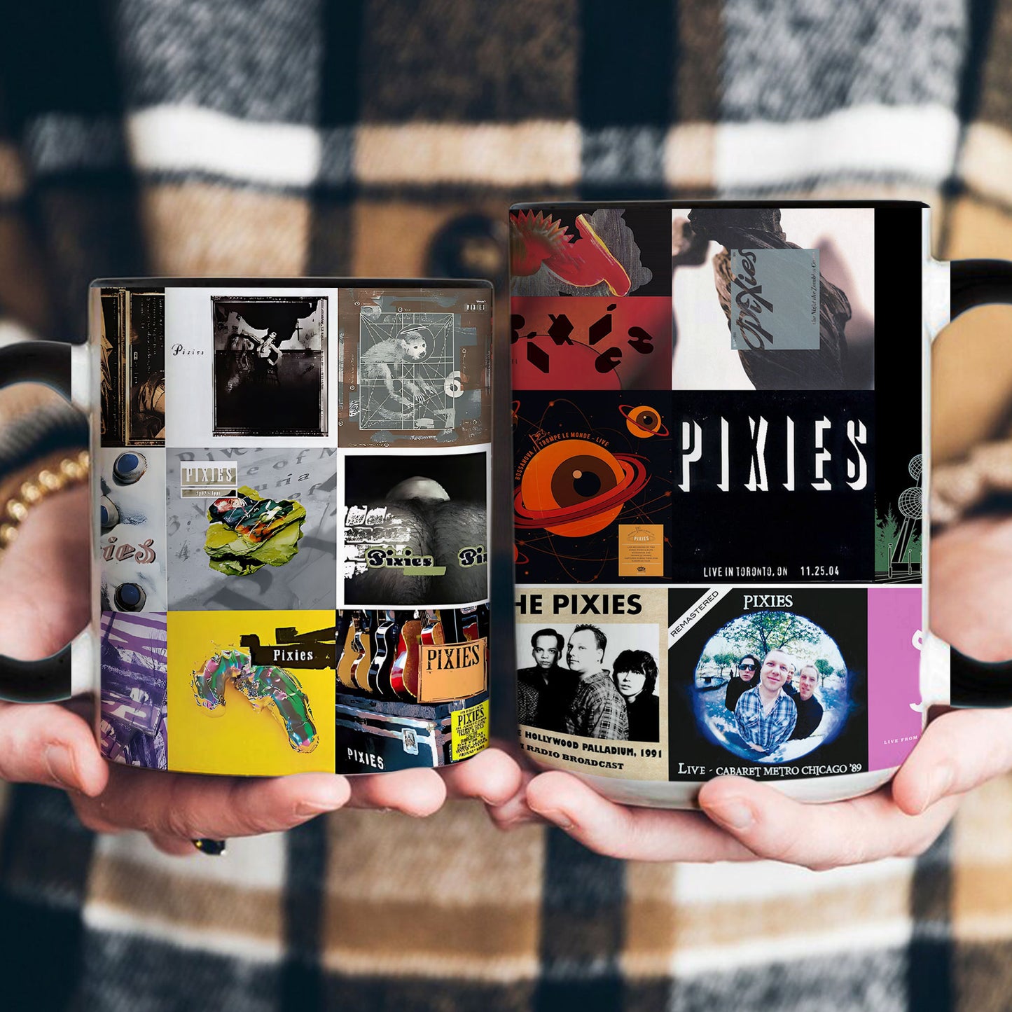 Pixies Accent Mug – Classic Album Cover Collage Gift