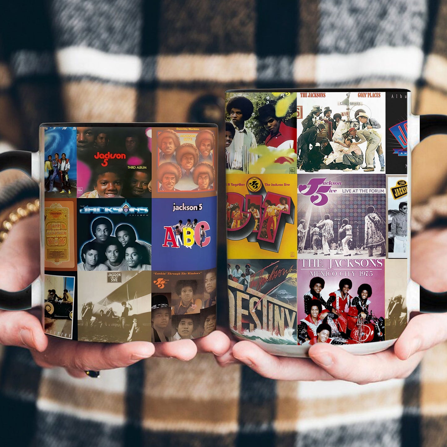 Selena Accent Mug – Iconic Album Cover Collage Tribute for Fans