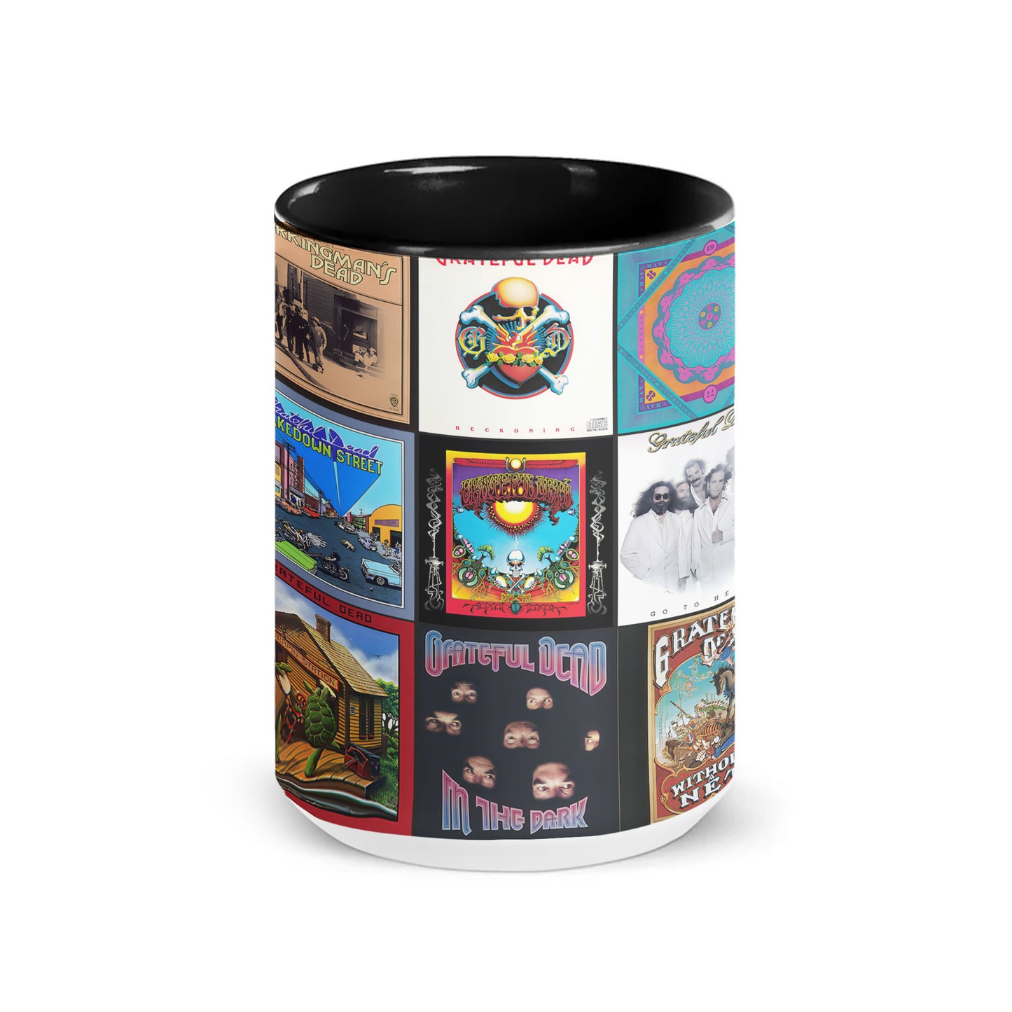 Grateful Dead Accent Mug – Psychedelic Rock Vibes