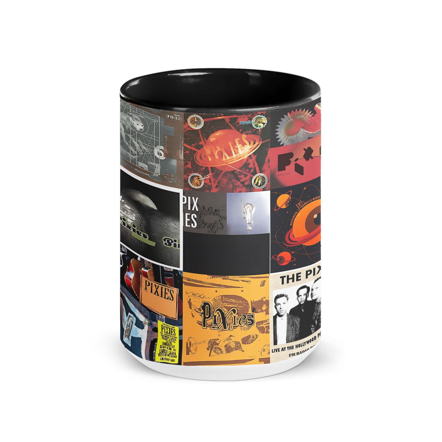 Pixies Accent Mug – Classic Album Cover Collage Gift