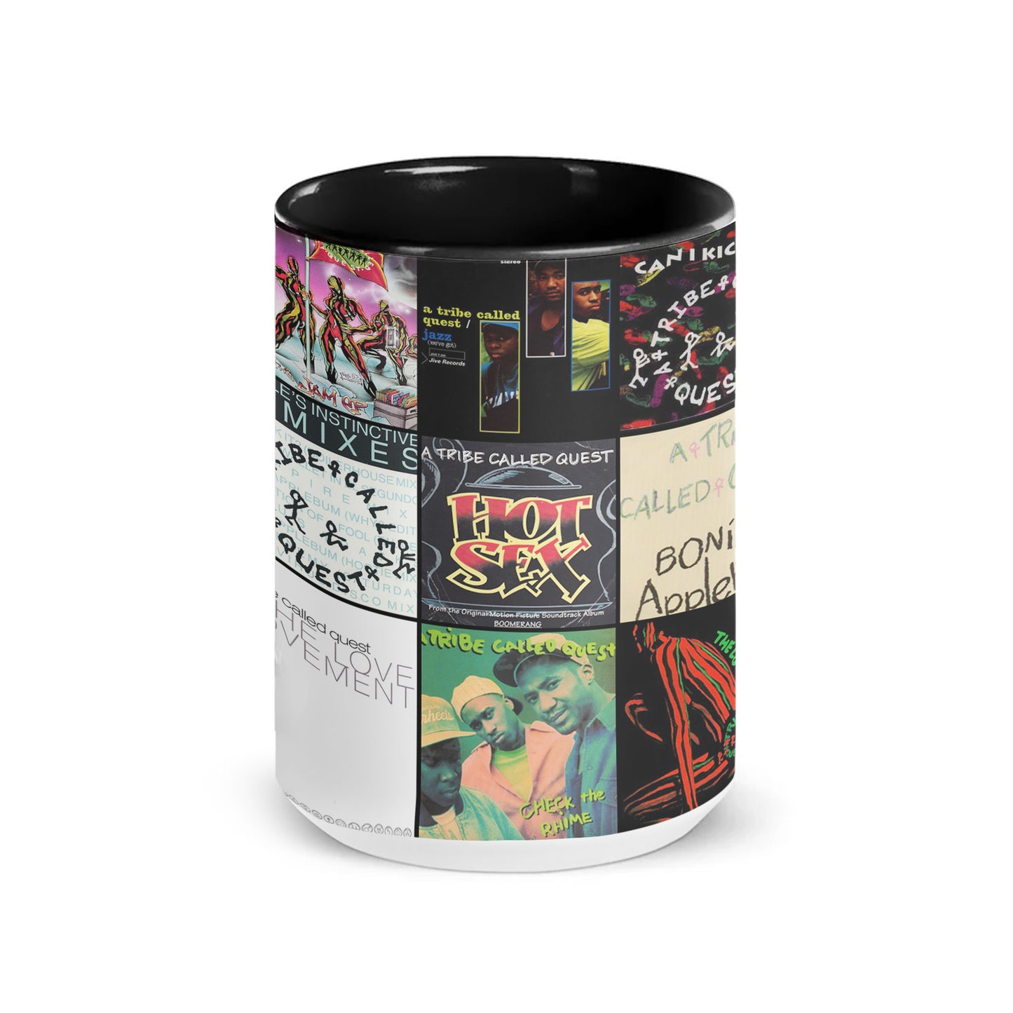 A Tribe Called Quest Accent Mug – Album Cover Collage Gift