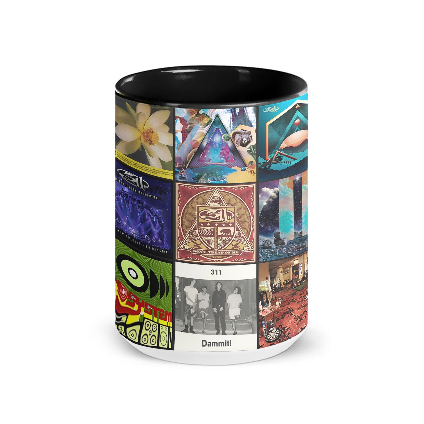 311 Accent Mug - Alternative Rock & Reggae Fusion Album Collage Gift