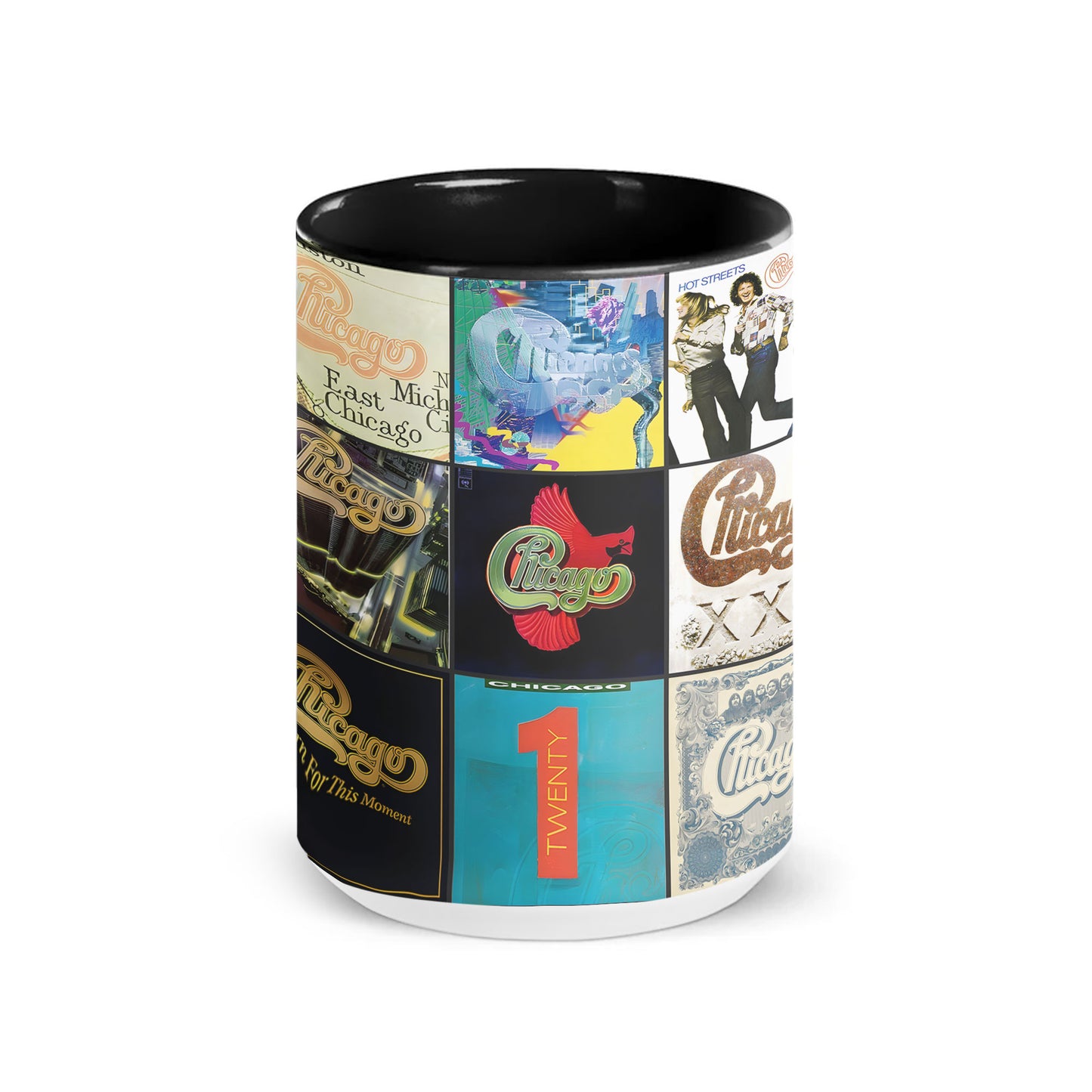 Chicago Band Album Art Accent Mug