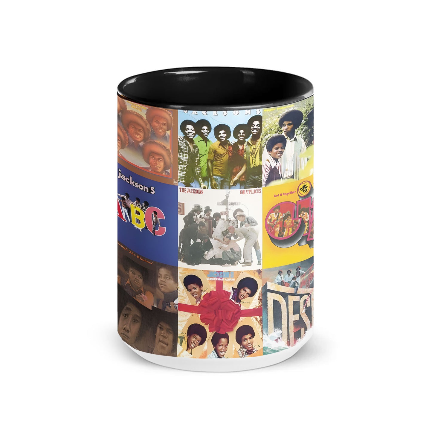 Selena Accent Mug – Iconic Album Cover Collage Tribute for Fans