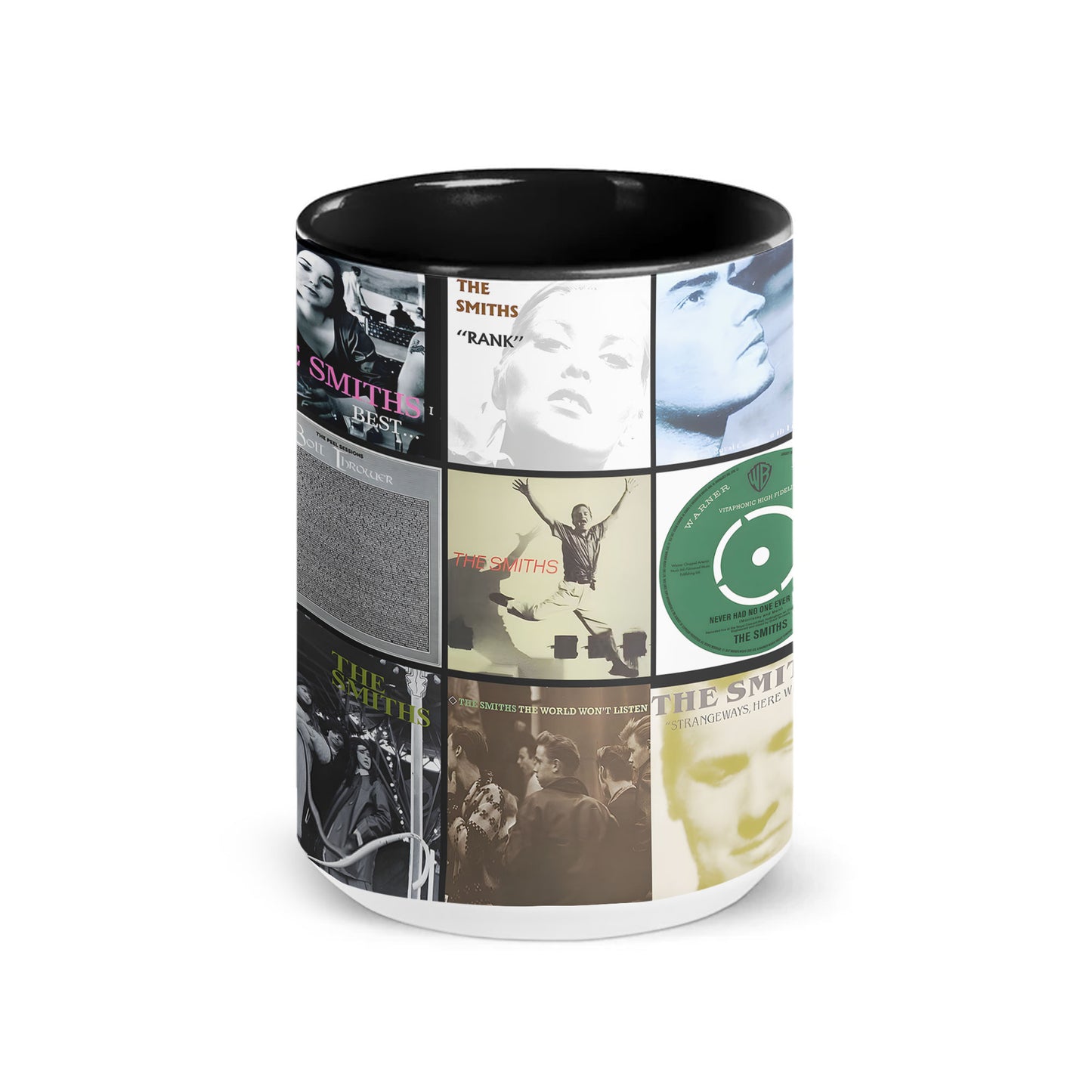 The Smiths Accent Mug – Classic Album Cover Collage Gift for Fans
