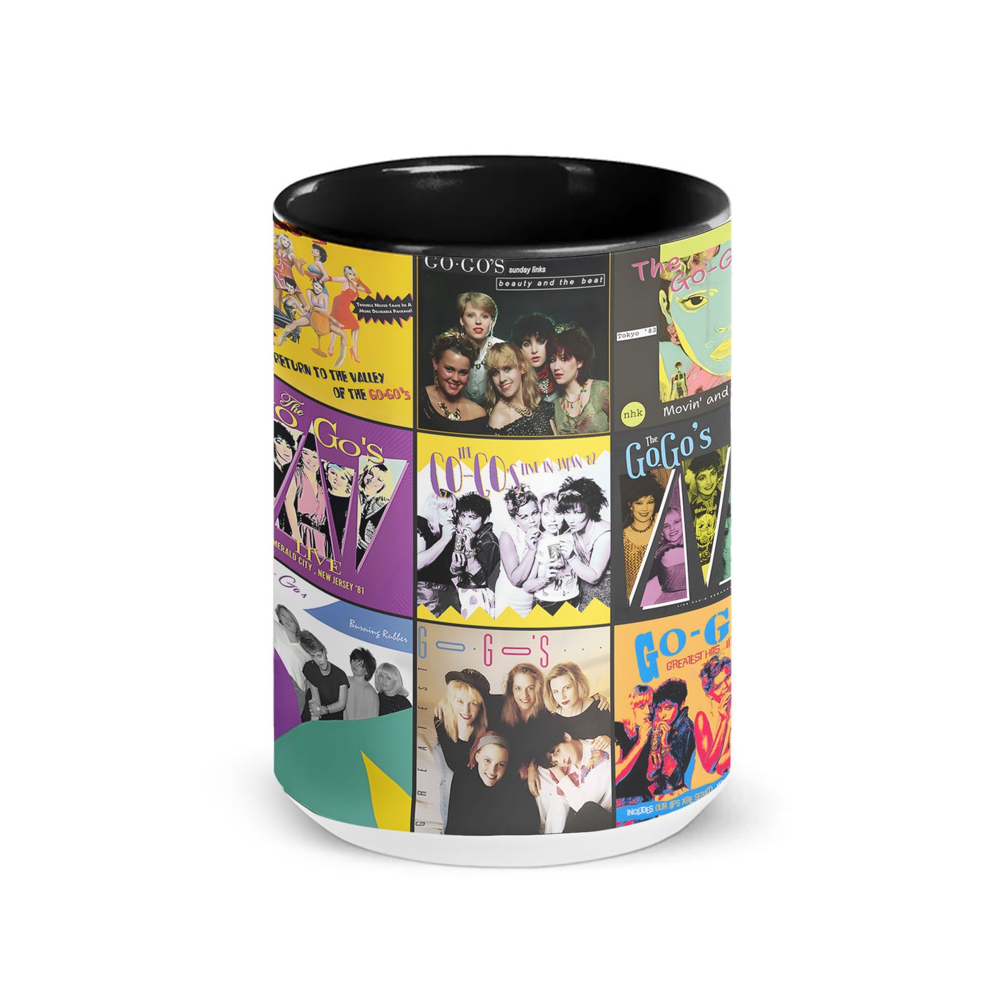 The Go-Go’s Accent Mug – Album Cover Collage Gift