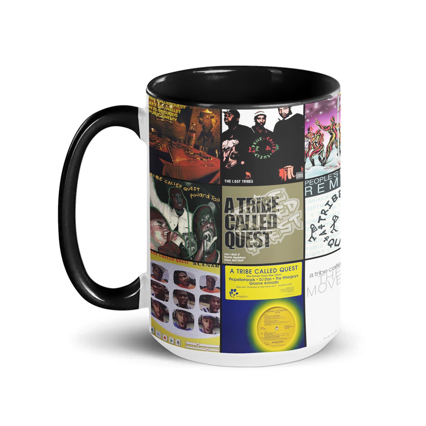 A Tribe Called Quest Accent Mug – Album Cover Collage Gift