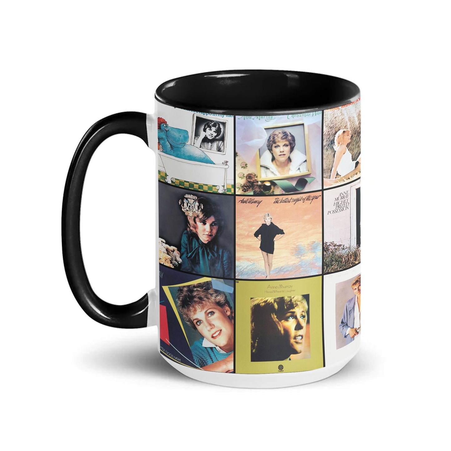 Anne Murray Accent Mug – Album Cover Collage Gift