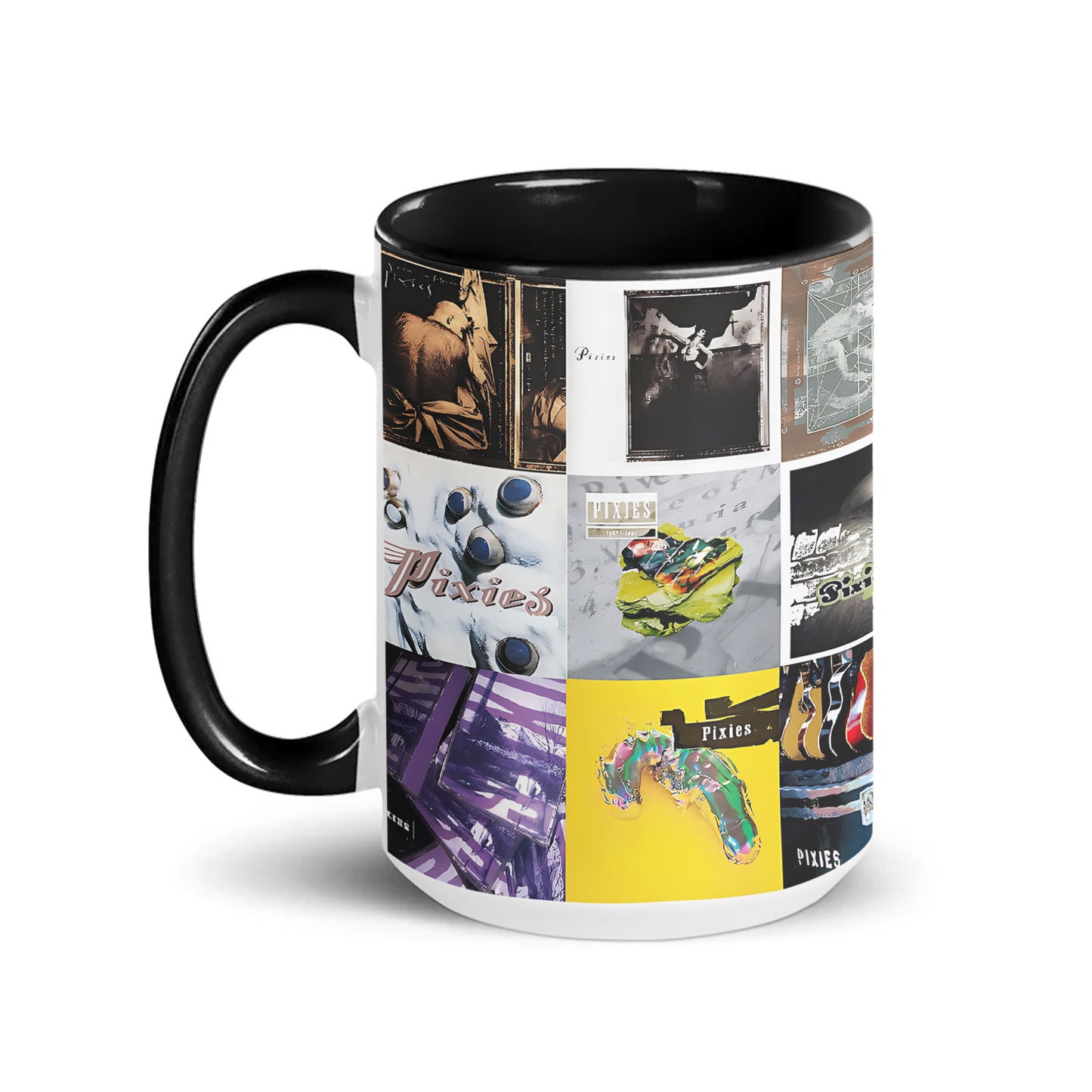 Pixies Accent Mug – Classic Album Cover Collage Gift
