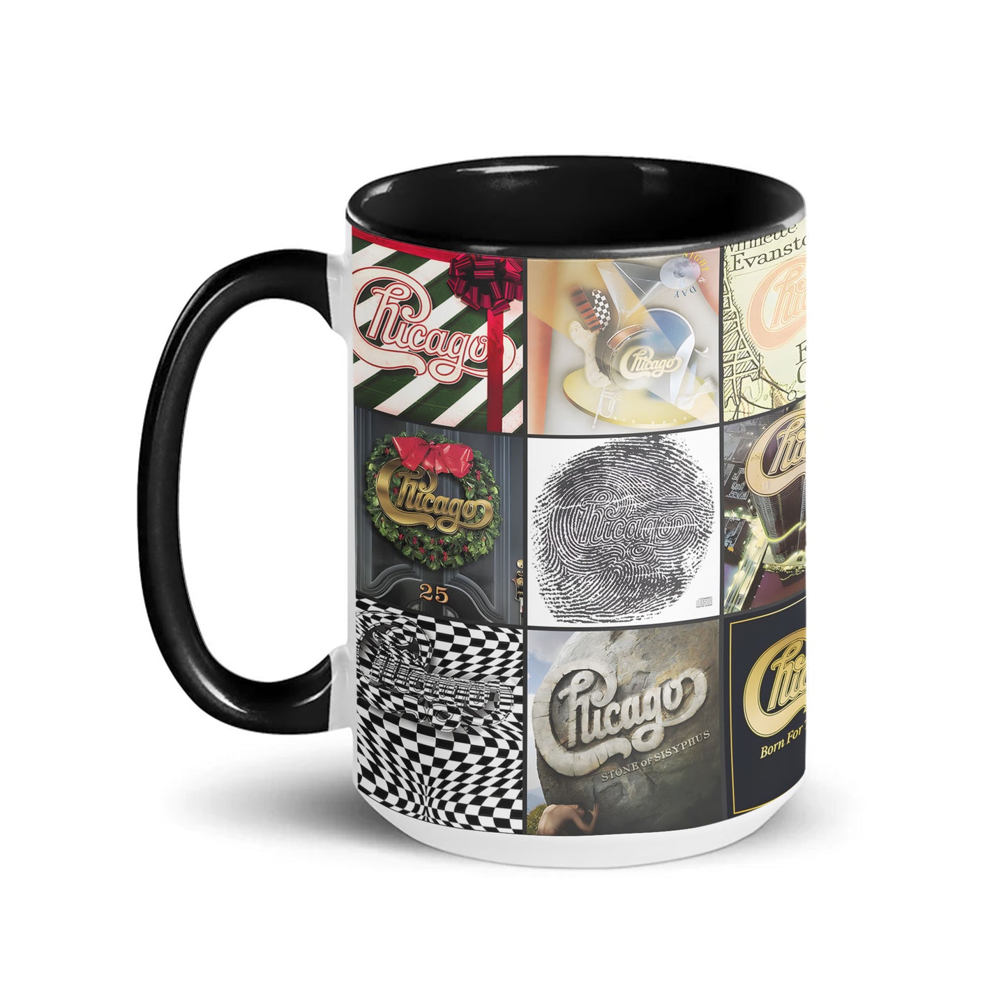 Chicago Band Album Art Accent Mug