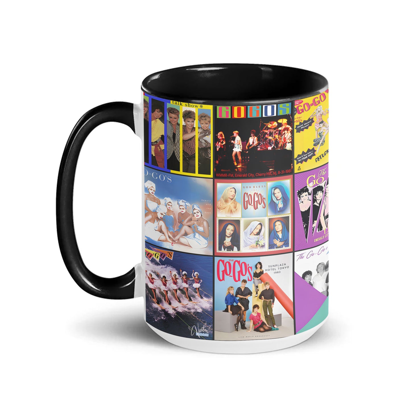 The Go-Go’s Accent Mug – Album Cover Collage Gift