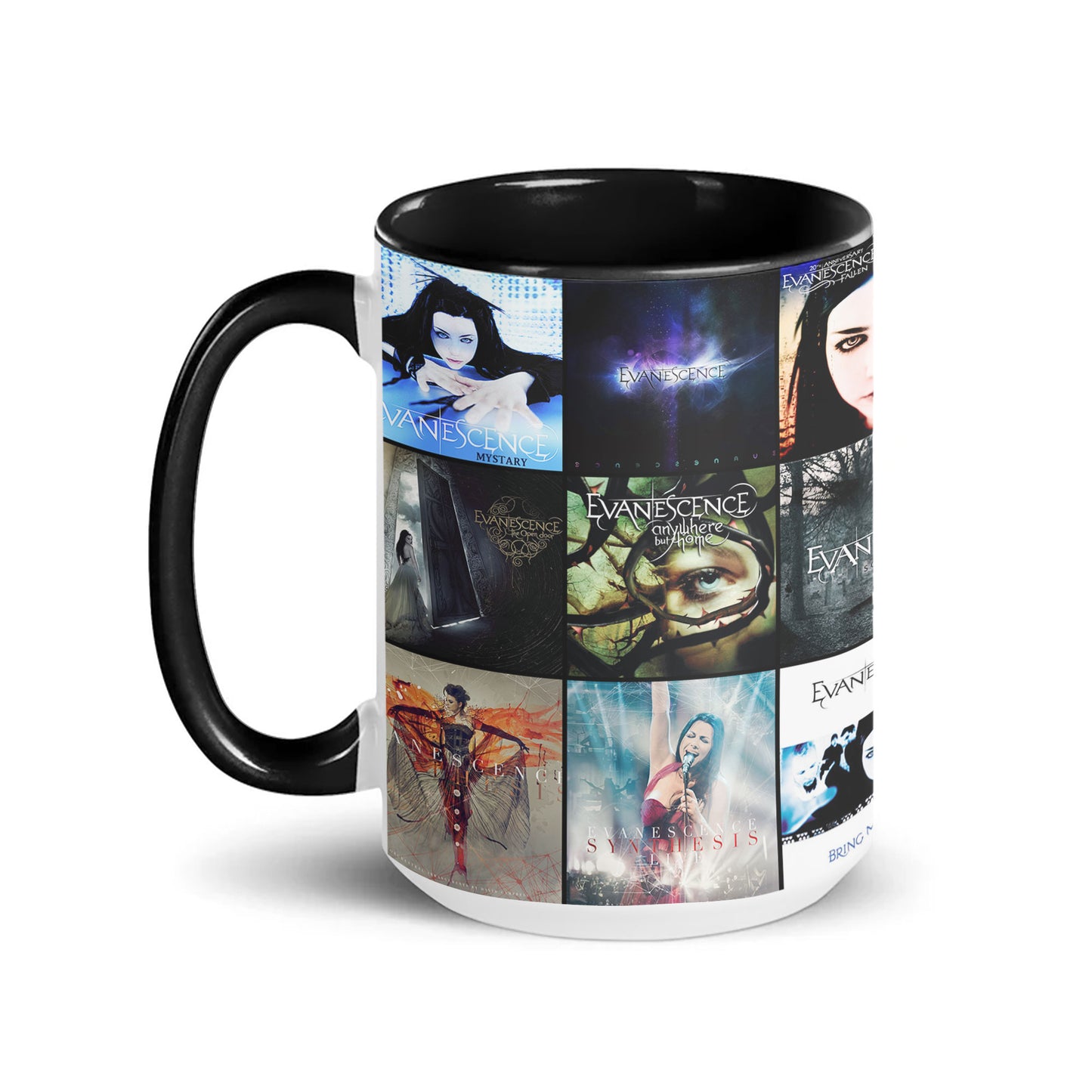 Evanescence Accent Mug – Album Cover Collage Gift
