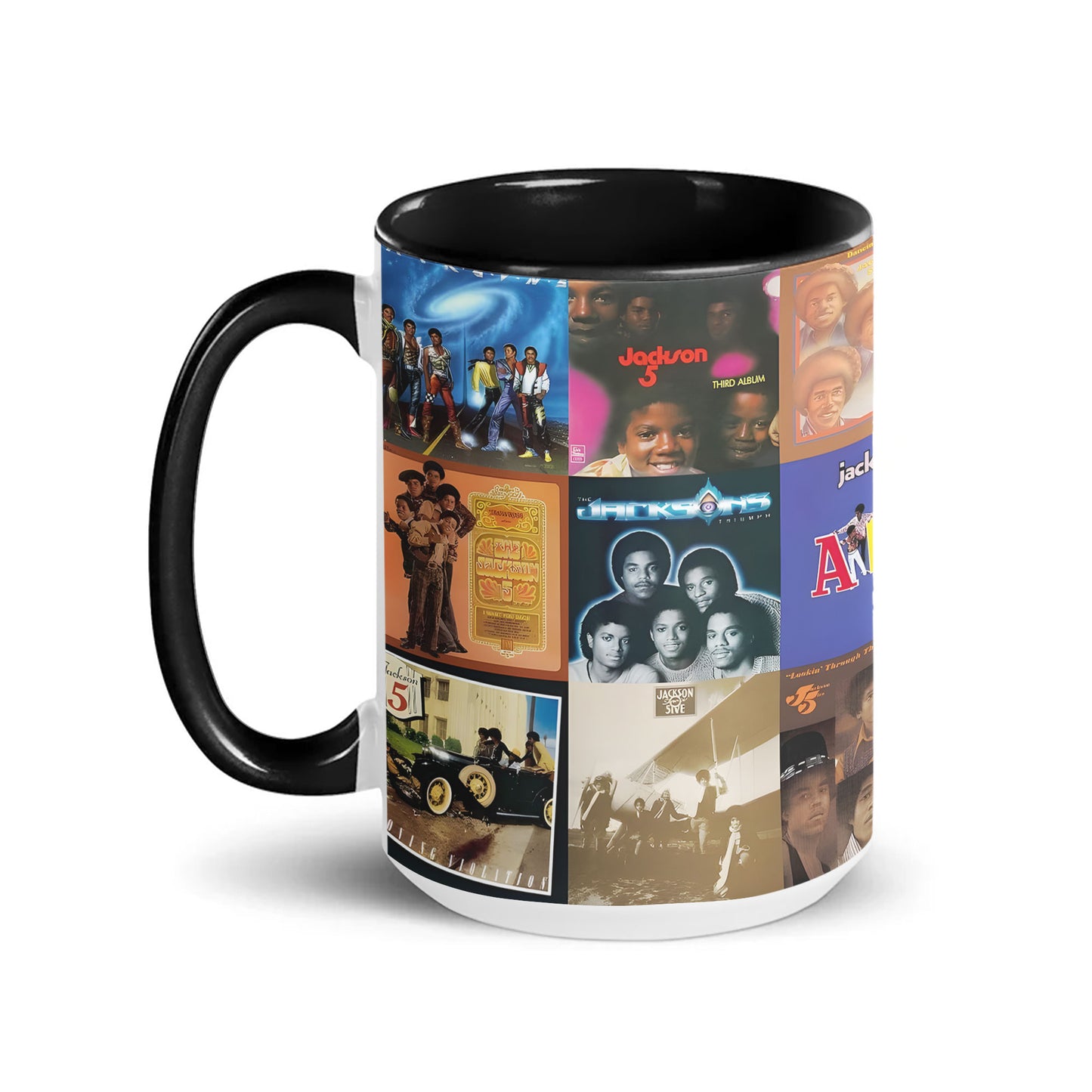 Selena Accent Mug – Iconic Album Cover Collage Tribute for Fans