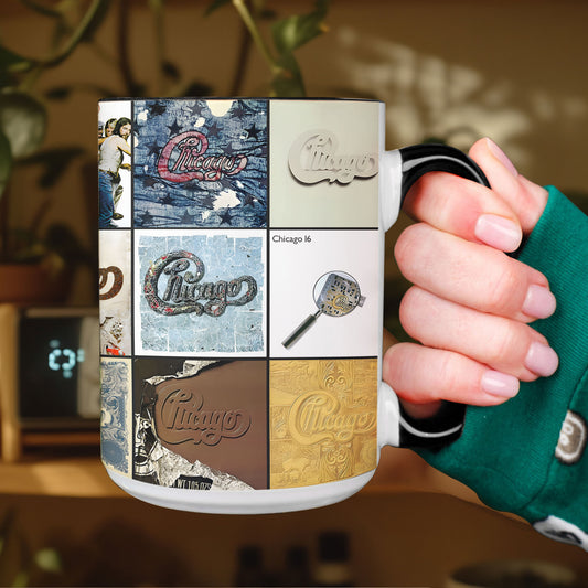 Chicago Band Album Art Accent Mug