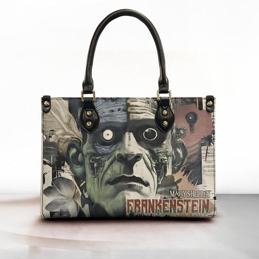 Mary Shelley’s Frankenstein Gothic Art Leather Handbag