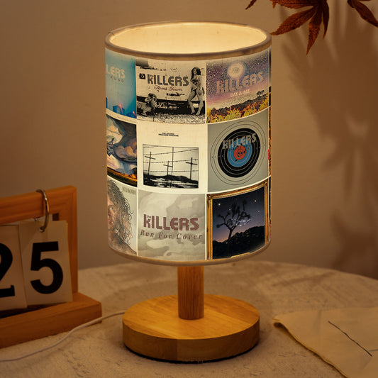 The Killers Album Art Fabric Lamp – Indie Rock Glow