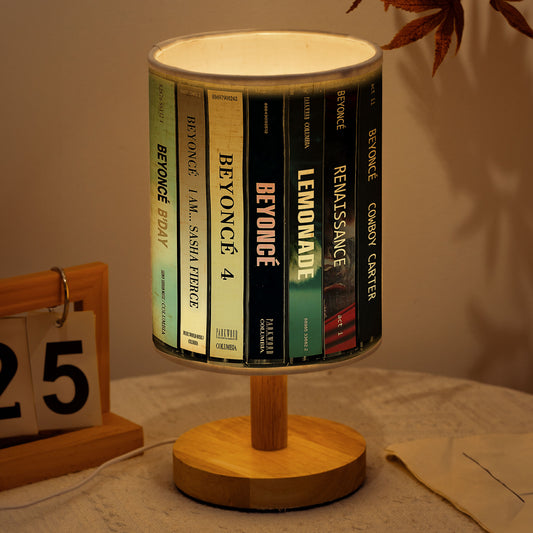 Beyoncé Cassette Tape Inspired Album Fabric  Lamp – For True Beyhive Fans