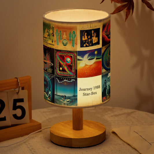 Journey Band Album Cover Lamp – 1988 Star Box Retro Music Decor