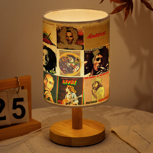 Bob Marley Album Cover Lamp – Reggae Legend Music Table Light