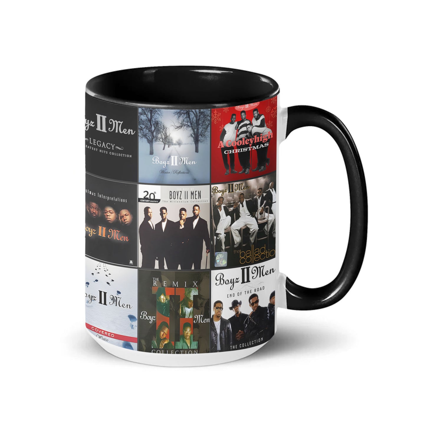 Boyz II Men Accent Mug – Album Cover Collage Gift