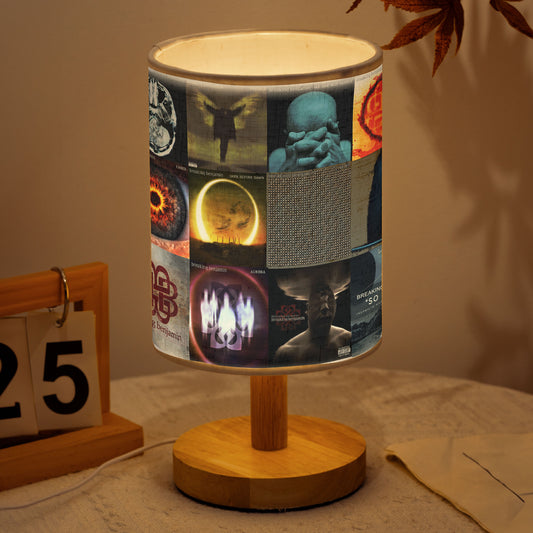 Breaking Benjamin Albums Fabric Lamp – A Glow of Dark Serenity
