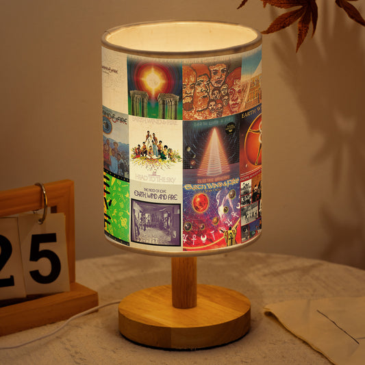 Earth, Wind & Fire Albums Fabric Lamp – A Tribute to the Golden Age of Funk and Soul