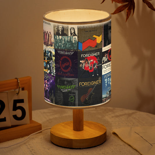 Foreigner Album Art Lamp – Classic Rock Band Lamp for 70s & 80s Music Lovers
