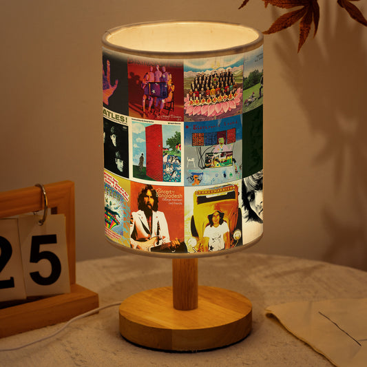 George Harrison Albums Lamp – A Glow of Peace and Melody