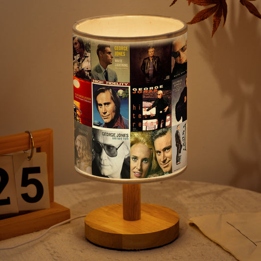 George Jones Album Cover Lamp – Country Music Legends Home Decor