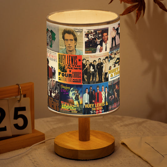 Huey Lewis & The News Album Art Collage