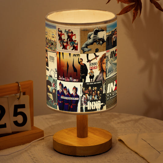 INXS Album Art Fabric Lamp – Light Up Your 80s Rock Spirit