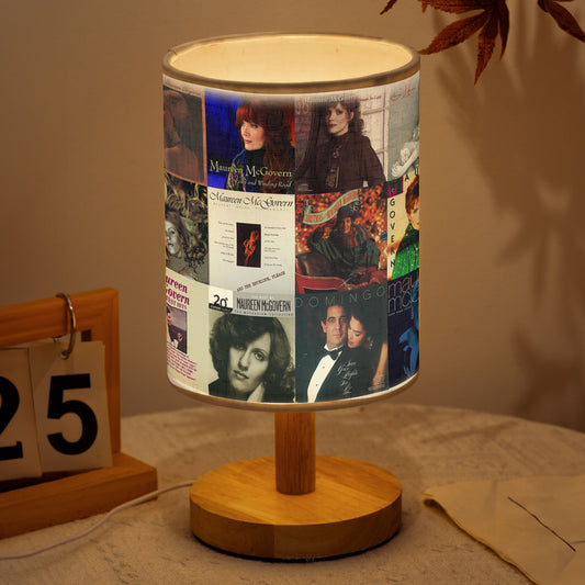 Maureen McGovern Album Cover Lamp – Classic Vocal Nostalgia Home Decor