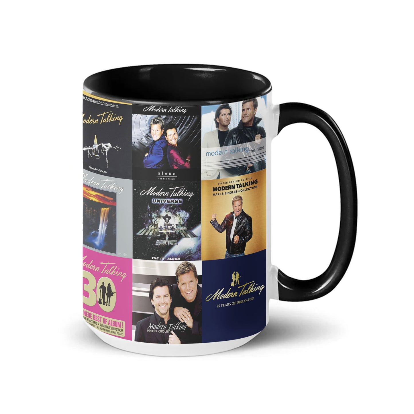 Modern Talking Accent Mug – A Nostalgic Tribute to Euro-Pop Legends