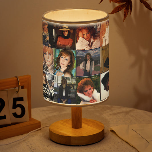 Reba McEntire Album Art Decorative Fabric Lamp