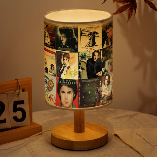 Rick Springfield Album Fabric Lamp – Rock ’80s Glow