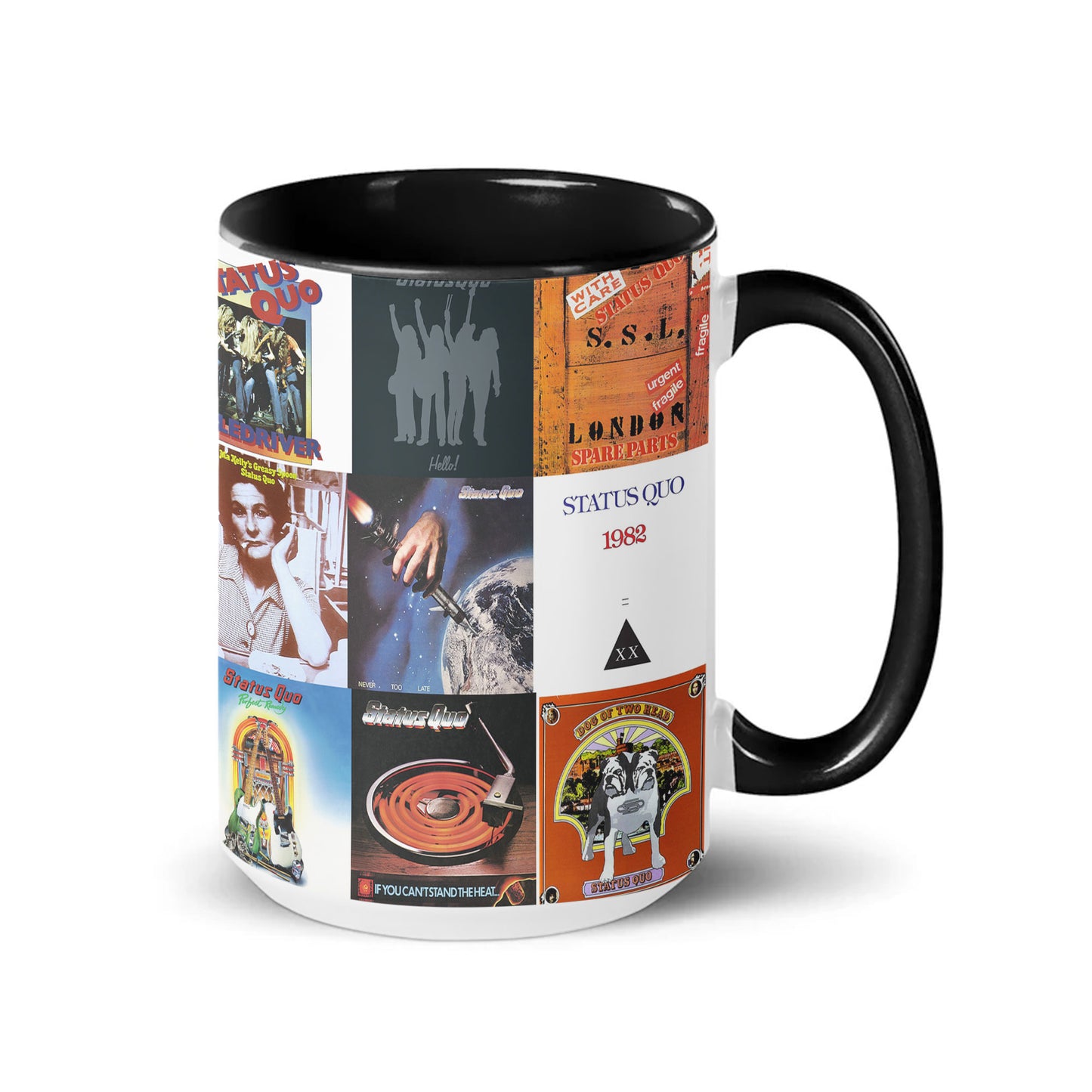 Status Quo Accent Mug – A Nostalgic Rock Tribute
