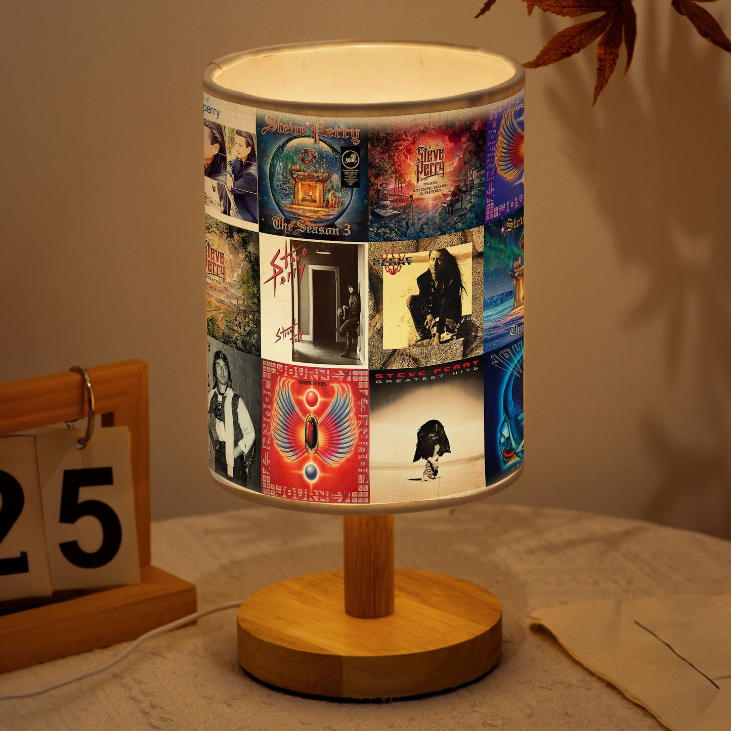 Steve Perry Fabric Lamp – Journey of Light