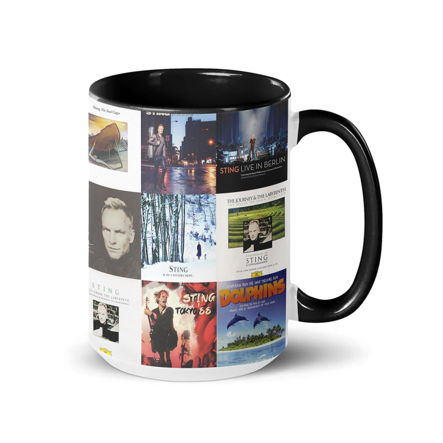 The Killers Accent Mug – Classic Album Cover Collage Gift