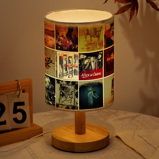 Alice in Chains Album Cover Table Lamp – Rock Grunge Music Decor