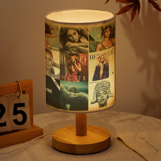 Beyoncé Fabric Lamp – Iconic Album Cover Table Light