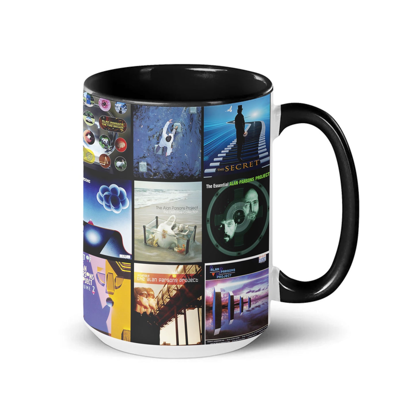 The Alan Parsons Project Accent Mug – Album Cover Collage Gift
