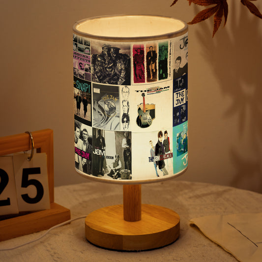 The Jam Album Art Fabric Lamp – Retro British Rock Vibes