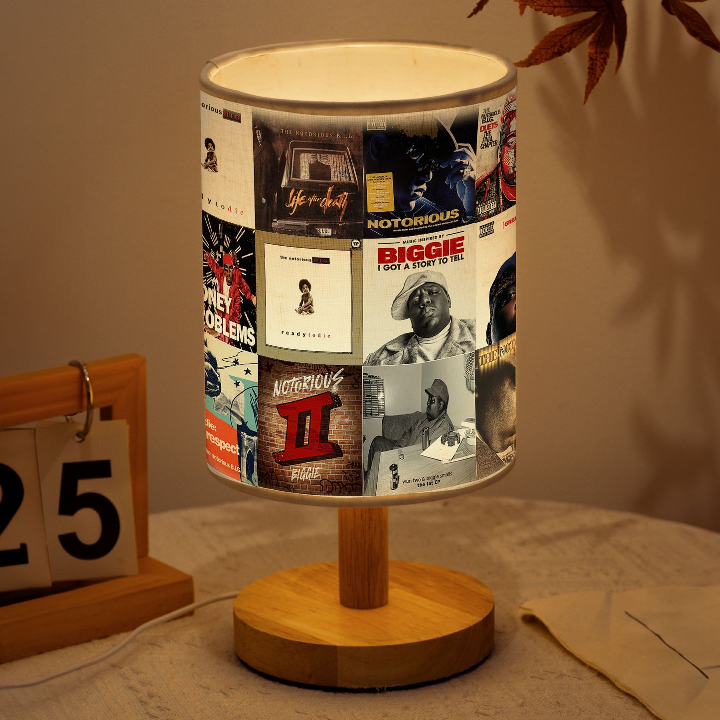 The Notorious B.I.G. Fabric Lamp – Legends Never Die